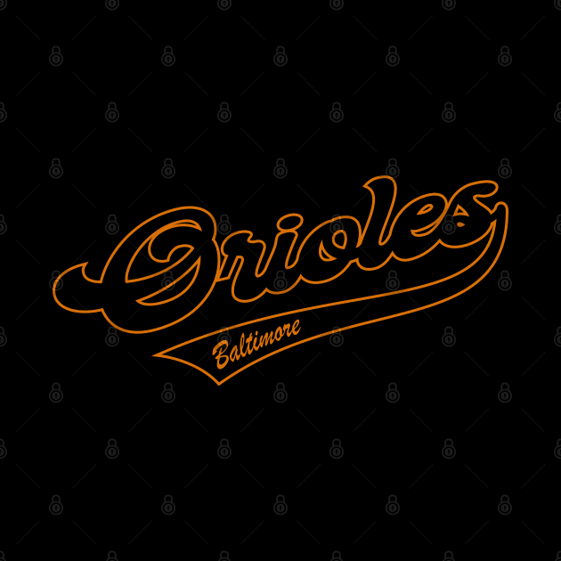 Baltimore Orioles by Cemploex_Art