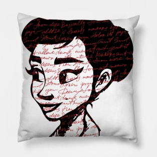 Audrey Hepburn T-Shirt Sticker Flowers Illustration Hoodie Notebook T-Shirt Pillow