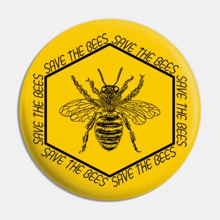 Save the Bees Pin