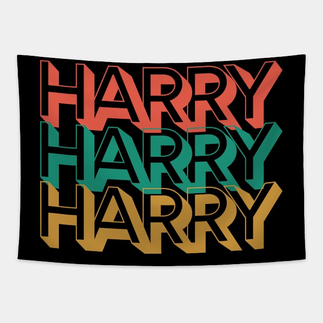 Retro Harry Tapestry by Rev Store