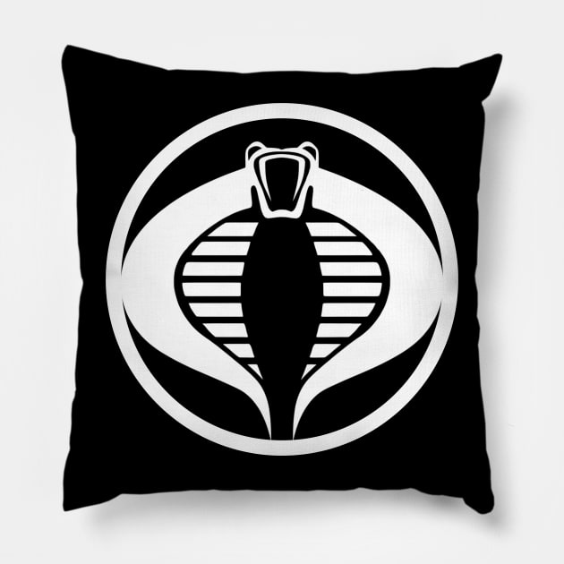 Cobra Cat Pillow by Spatski