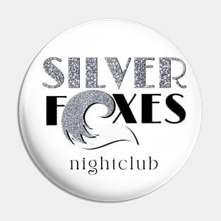 Silver Foxes Logo from Accidental Lovers Series Pin