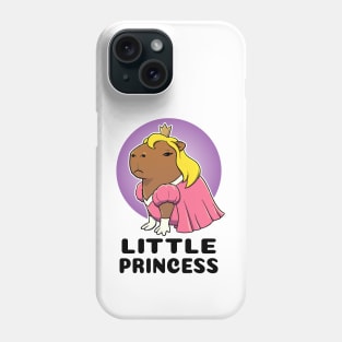 Little Princess Capybara Phone Case