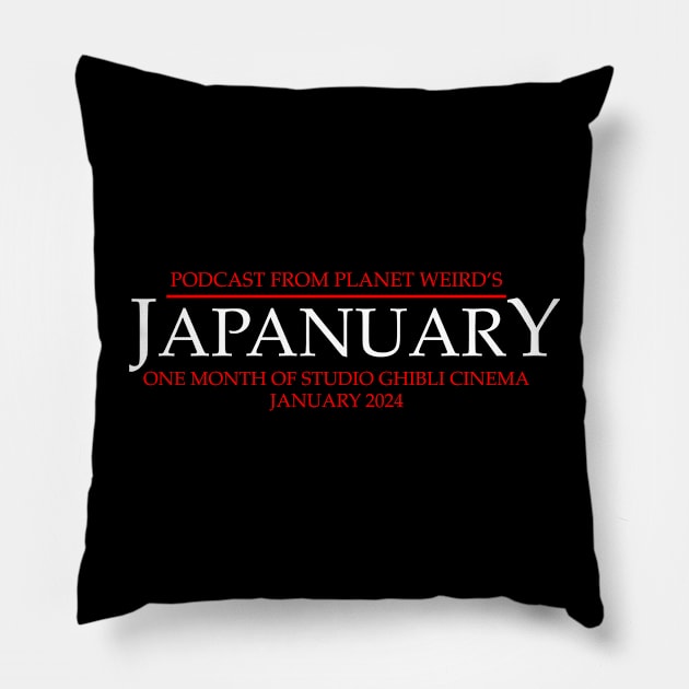 Japanuary Pillow by PlanetWeirdPod