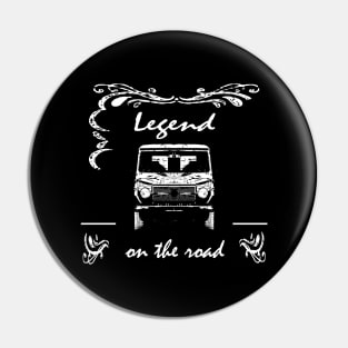 G wagon legend retro vintage Pin