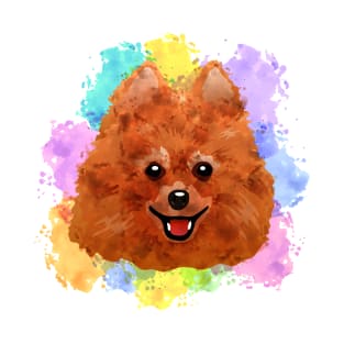 Pomeranian portrait T-Shirt