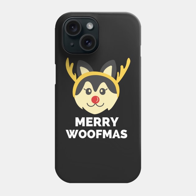 Merry Woofmas - Merry Woofmas Funny Merry Christmas Tree Dogs Lovers Owner Gift For Women Men Phone Case by Famgift