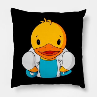 Scientist Rubber Duck Pillow