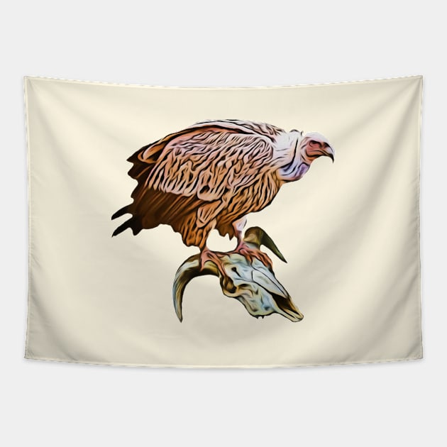 Vulture Tapestry by Guardi