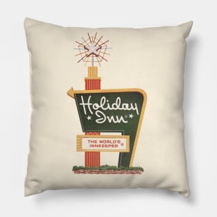 Iconic Holiday Inn Sign Pillow