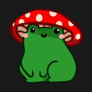 Kawaii Mushroom Frog T-Shirt