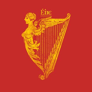 Eire Harp Heraldry T-Shirt