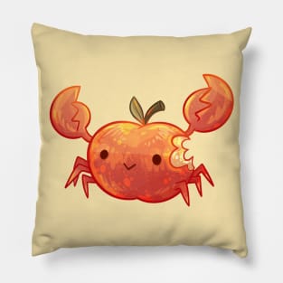 Crab Apple Food Pun Pillow