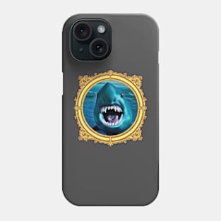 Portrait of a Shark Phone Case