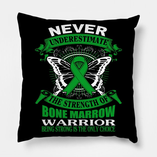 Never Underestimate The Strength Of Bone Marrow Pillow by KHANH HUYEN