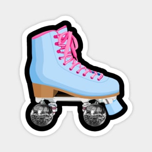 Vintage 1970s Disco Roller Skates Magnet