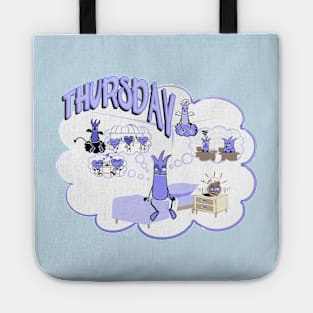 Days of the week - Thursday morning 1 Tote