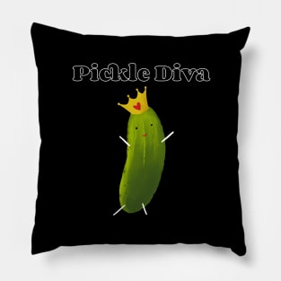 Pickle Diva Queen Pillow