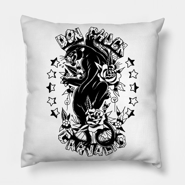 Panther Pillow by Don Chuck Carvalho