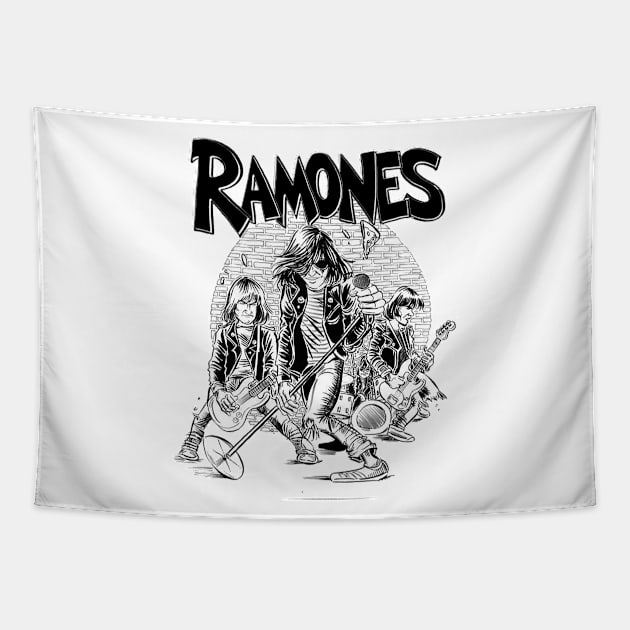 Ramones Tapestry by CosmicAngerDesign