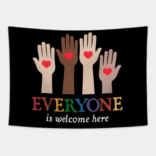 Everyone-Is-Welcome-Here Tapestry