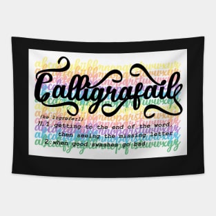 Calligrafail - crafter gift Tapestry