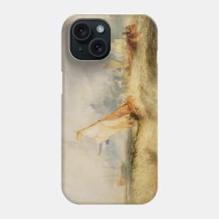 Van Tromp, Going About to Please His Masters by J.M.W. Turner Phone Case