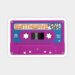 SYNTHWAVE MIXTAPE #1 (1987) Magnet