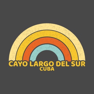 Retro Cayo Largo del Sur Cuba T-Shirt