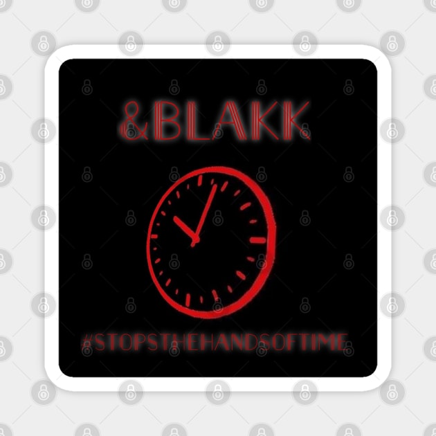 &Blakk #6 T Magnet by Durdy4Lyffe Apparel presents ...&BlAkK T's