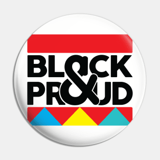 Black & Proud Pin
