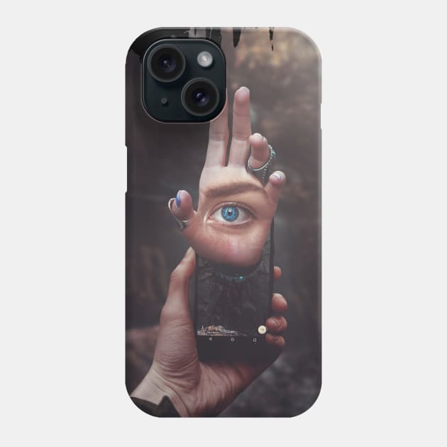 They Watching You Phone Case by Marischa Becker