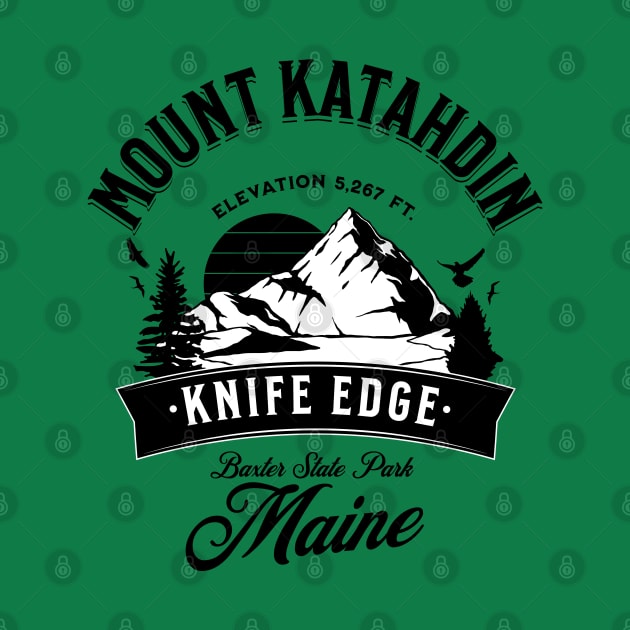 Mount Katahdin Knife Edge Maine by ArtisticRaccoon