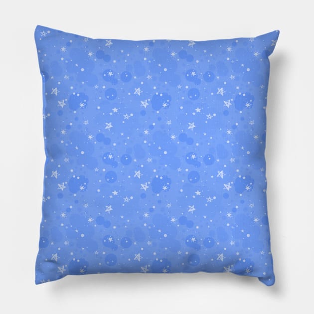 Galactic 1 - Pattern Design Pillow by art-by-shadab