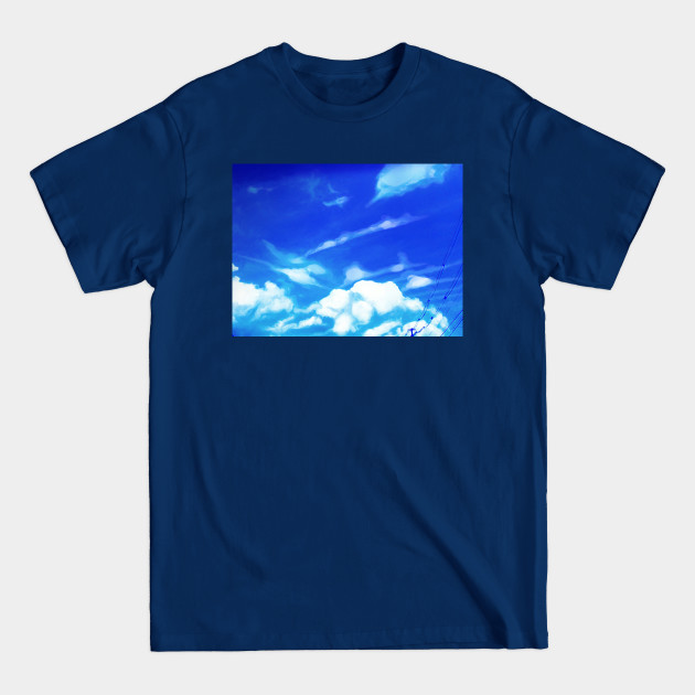 Bright Blue Sky - Sky - T-Shirt