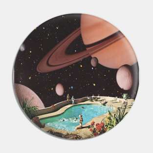 Galaxy Space Pool Pin