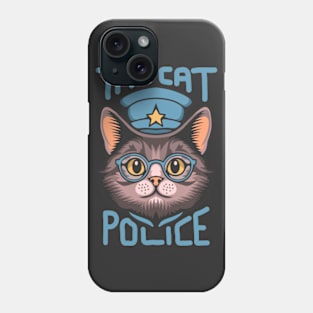 The Cat Police Phone Case