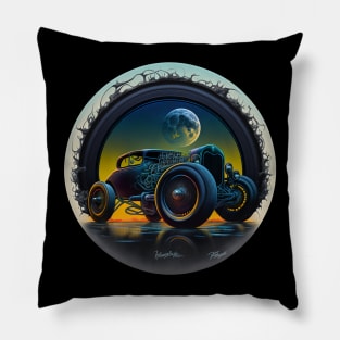 Monster Hot Rod I Pillow