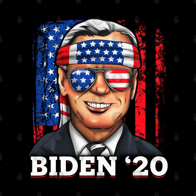 Joe Biden 2020 President Democrat Patriotic USA by E