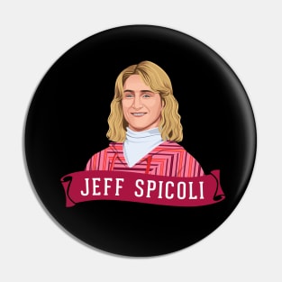 Jeff Spicoli Portrait Pin