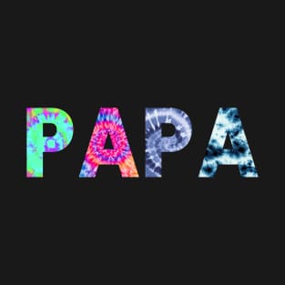 papa tie dye T-Shirt