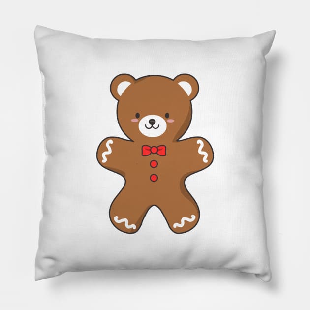 Ginger-BEAR Cookie Pillow by AnishaCreations