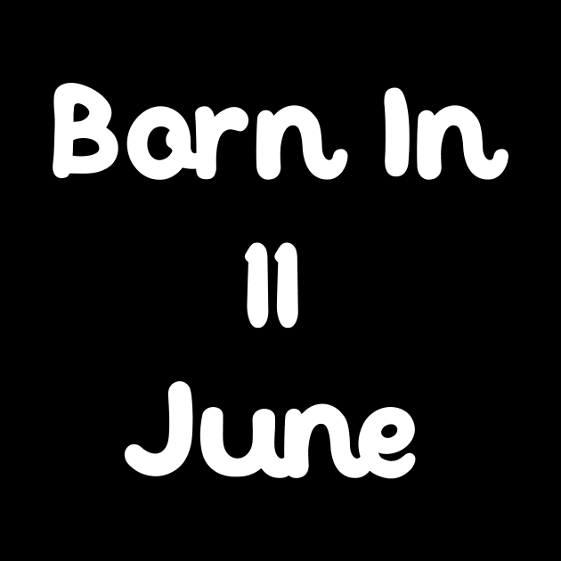 Born In 11 June by Fandie