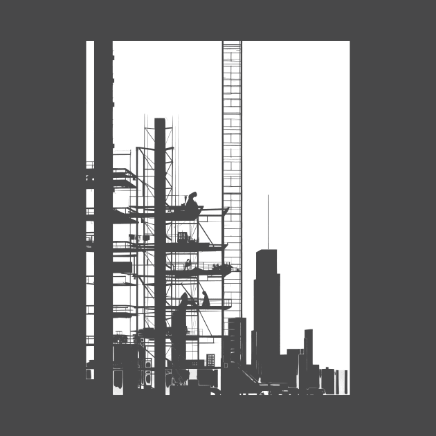 Bauhaus Construction Site by Polyshirt