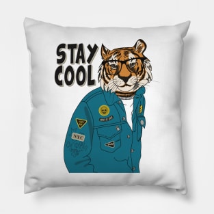 Stay cool Tiger Pillow