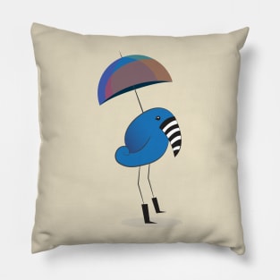 Walking in The Rain Pillow