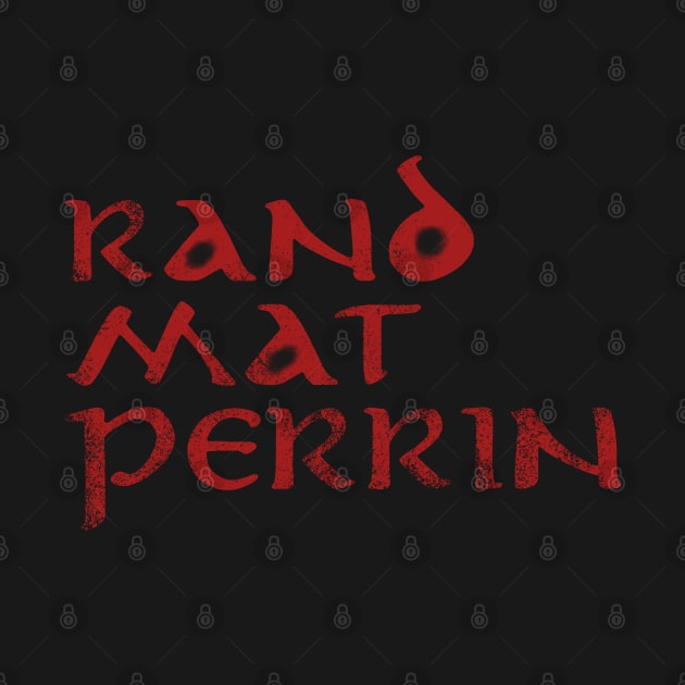 Wheel of Time - Rand Mat Perrin by notthatparker