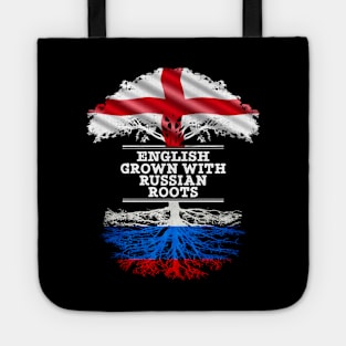 English Grown With Russian Roots - Gift for Russian With Roots From Russia Tote