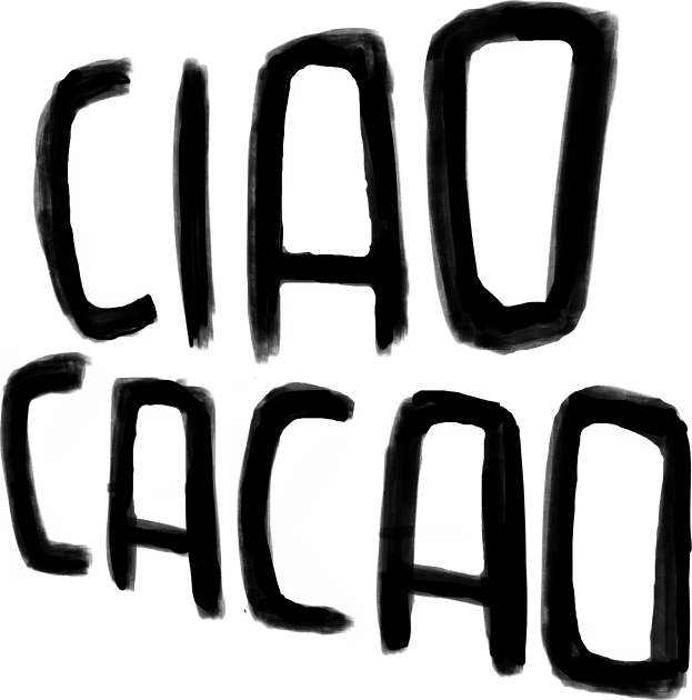 Ciao Cacao Kids T-Shirt by badlydrawnbabe