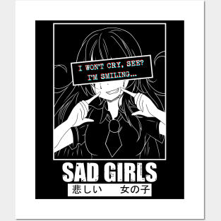 Sad Anime Girl Poster for Sale by danyjame1123